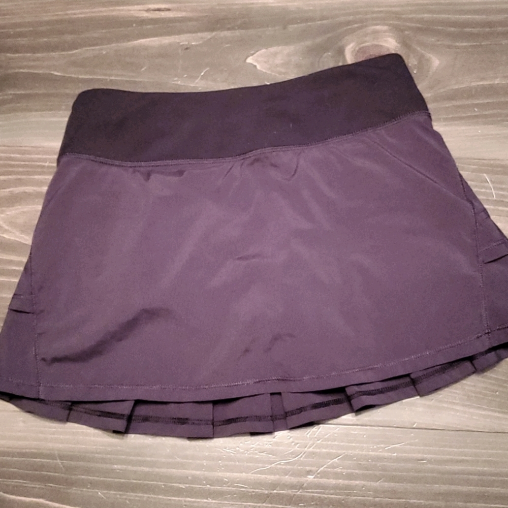 Girls Ivivva Black pleated skirt